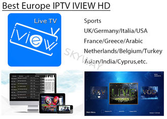 China Wholesale Best stable Europe USA Arabic French IPTV IVIEW HD APK supplier