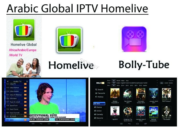 HD World IPTV Live VOD HD Channel best for Europe Arabic Asian Africa USA Global IPTV subscription