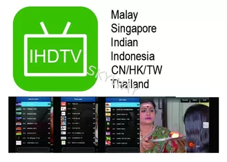 China Wholesale Malaysia cheapest IPTV IHDTV IPTV Malaysia Singapore Indian Live Channel Subscription for Android  free test supplier