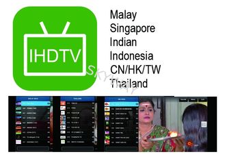 China Wholesale Malaysia cheapest IPTV IHDTV IPTV Malaysia Singapore Indian Live Channel Subscription for Android  free test supplier