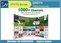 QHDTV IPTV 1 Year with 900+ channels Arabic Africa French UK Germany Italy Box office and VOD Channels included