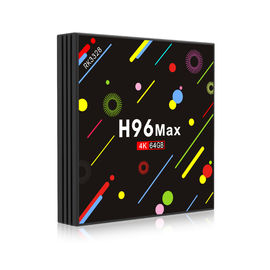 2018 Hot selling new technology H96 Max RK3328 Quad Core 2.0G 4G+64G android world tv box