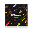 H96 MAX 4G 64G LED DISPLAY SCREEN ANDROID 7.1 TV BOX RK3328 QUAD CORE CHIP USB3.0 4K HD TV BOX