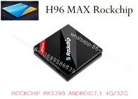 H96 MAX RK3399 Hexa Core 2.0Ghz 4K TV BOX Android 7.1 4GB/32GB Type-C USB3.0 AC WIFI 1000M LAN Bluetooth