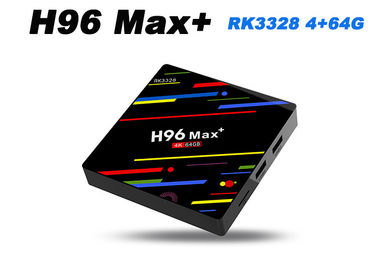 H96 MAX+ RK3328 4G 64G Android 8.1 smart tv box with dual wifi