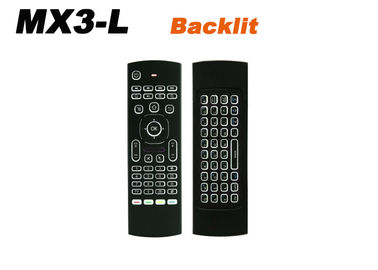 MX3-L backlight Portable 2.4G Wireless Remote Control IR Keyboard backlight MX3 Air Mouse for Smart Android TV box