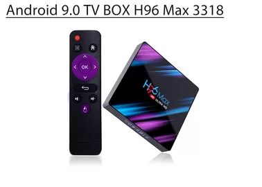 high quality H96 Max 3318 Smart TV Box Android 9.0 TV Box RK3318 Quad-Core  WIFI 3D H.265 4K Set Top Box