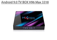 H96 MAX 3318 Rockchip RK3318 Quad Core Dual Wifi 4K Media Player Android TV BOX