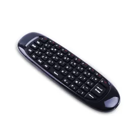 C120 Fly Air Mouse 2.4G Mini Wireless Keyboard Rechargeable Remote Control for PC Android TV Box Russian English Spanish