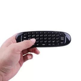 C120 Fly Air Mouse 2.4G Mini Wireless Keyboard Rechargeable Remote Control for PC Android TV Box Russian English Spanish