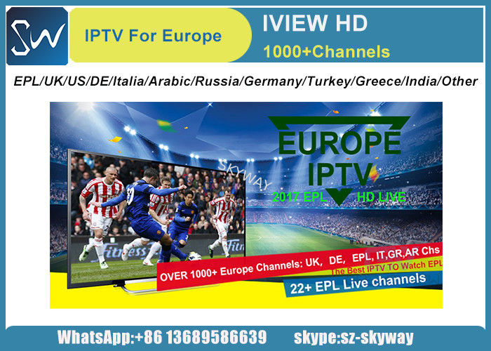 Iview HD IPTV Europe EP L for  Android TV Box