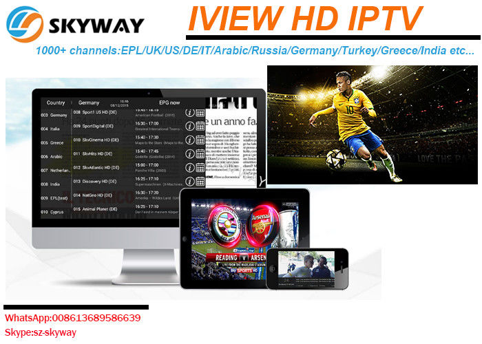 Europe and American Iview HD Sports UK English IPTV Channels USA Germany Turkey Albania Italy iview hd iptv