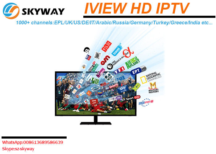 Italy Europe Sports Channels Germany UK Arabic Package Greek Turkey USA 1 Year iview Subscription Full Sport European Ar