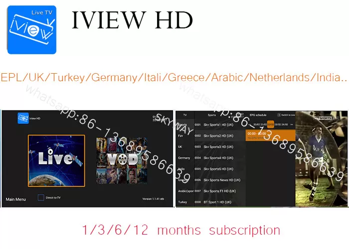 free test 3 days iview HD APK watch UK,Germany,Italia,France,Greece, Arabic,Turkey,India,Cyprus,Russia,Balkan Channels