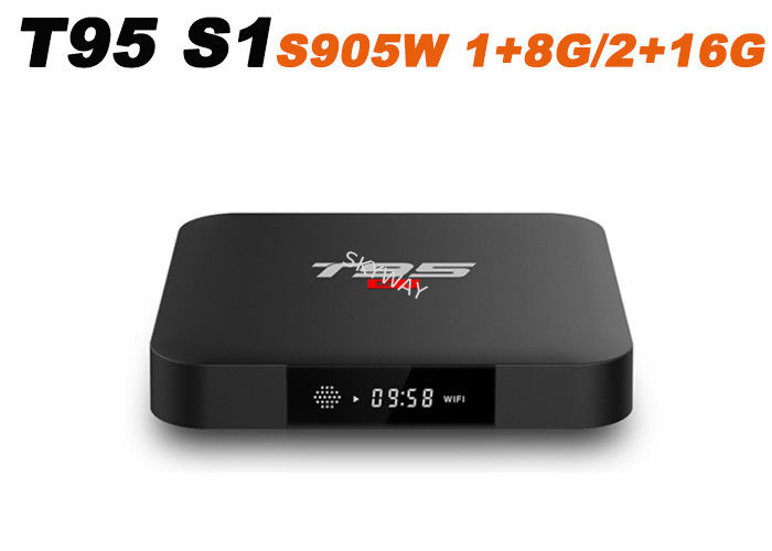 New Android 7.1 TV Box T95 S1 Amlogic S905W 4K 1G / 2G RAM 8G / 16G ROM Smart Tv Box T95 S1