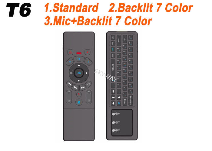 T6 Air Mouse 2.4G Mini Wireless Keyboard Touchpad Remote Control for Android TV BOX