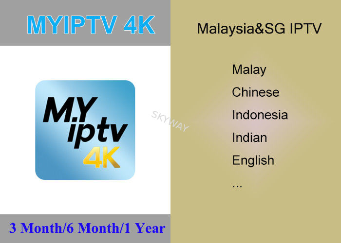 Malaysia Singapore IPTV MYIPTV APK for Malay ,  Chinese, Indonesia, Indian, and English user.