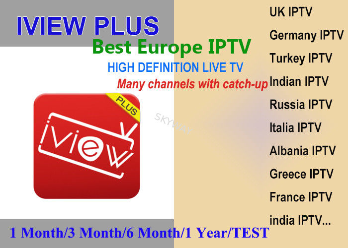 Europe IPTV free test 3 days IVIEW PLUS  IPTV Apk watch UK GR Italy Germany Netherland Arabic channels with catch up