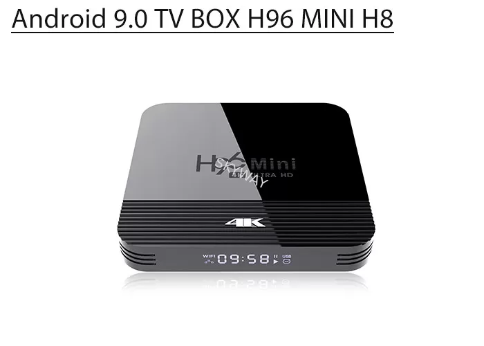 H96mini H8 Smart tv box Android 9.0 2.4G/5G Wifi BT Full HD Media Player Netflix H96 mini H8 Set-Top Box