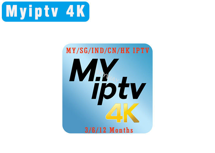 Malaysia Singapore IPTV MYIPTV4K  Subscription Full HD Chs WITH EPG FUNCTION for Android BOX