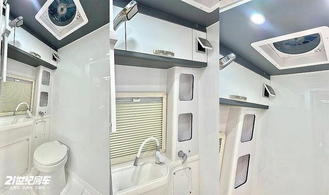 这款飞翔T8铁C房车如何做到“配置拉满”？pg电子平台福特23T动力+无接缝车身！(图4)